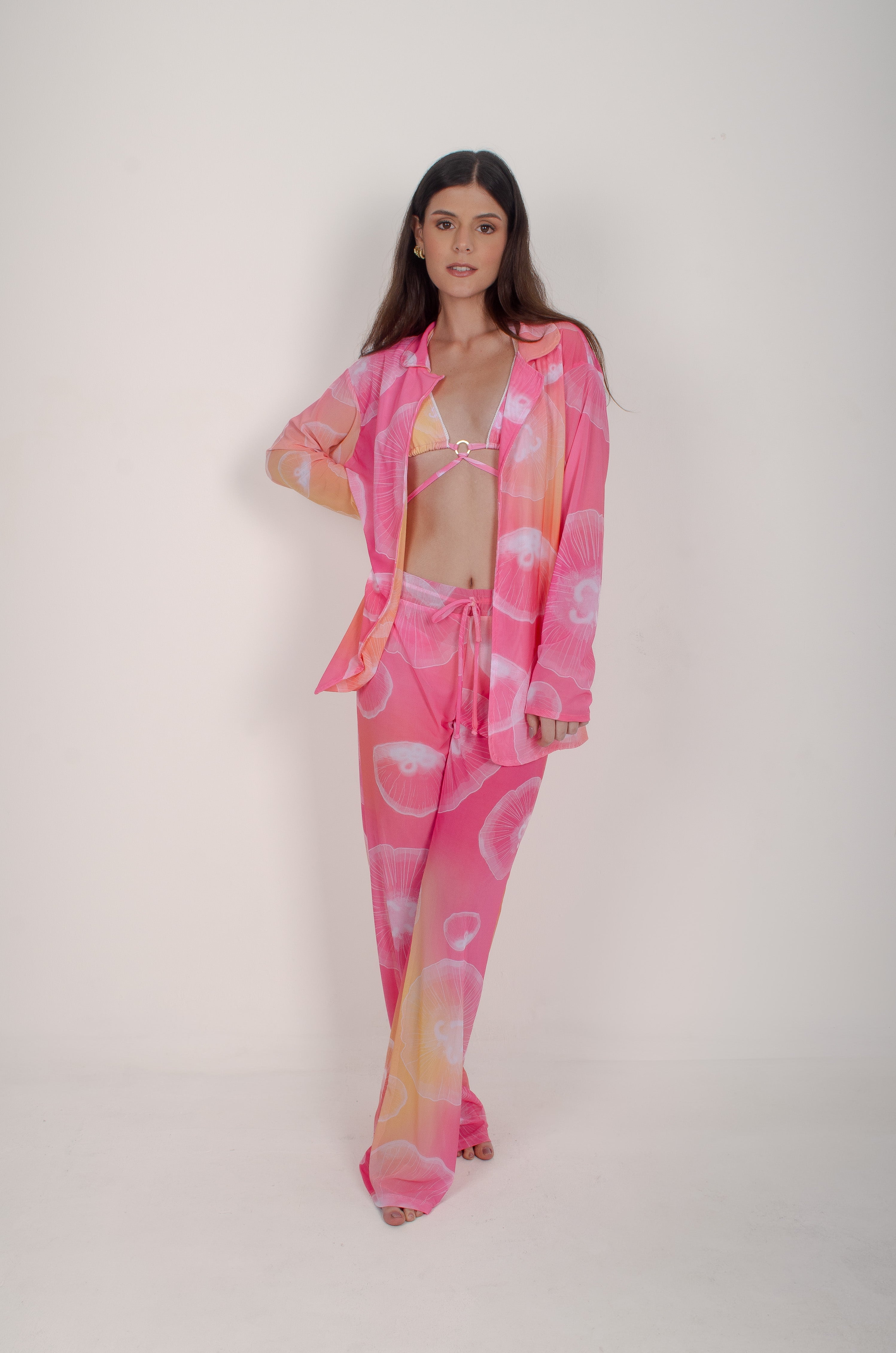 Chaqueta mesh medusas